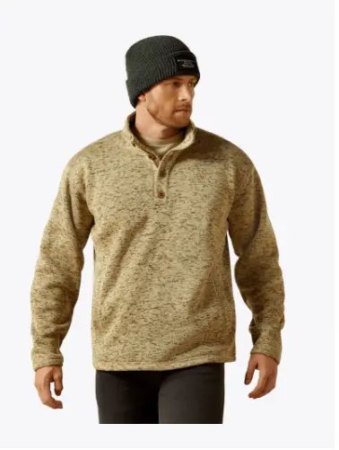 Ariat Caldwell 1/4 Button Sweater 1