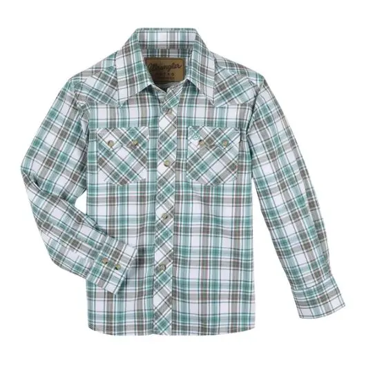 Wrangler Retro Long Sleeve Snap 1