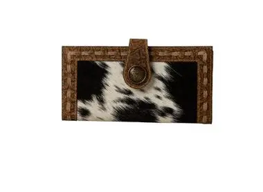 Bayou Leather & Hairon Hide Wallet 1