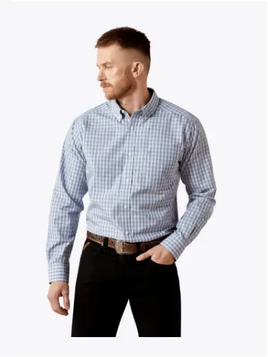 Ariat Wrinkle Free Brett Fitted Shirt 1