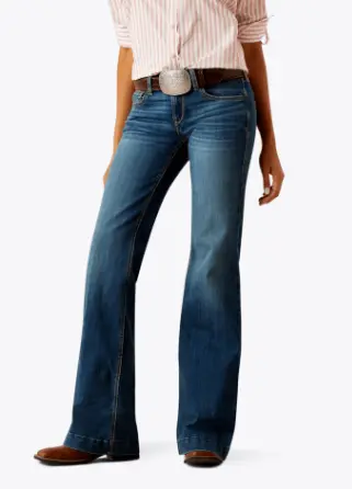 Ariat Mid Rise Hasley Slim Trouser Jeans 1