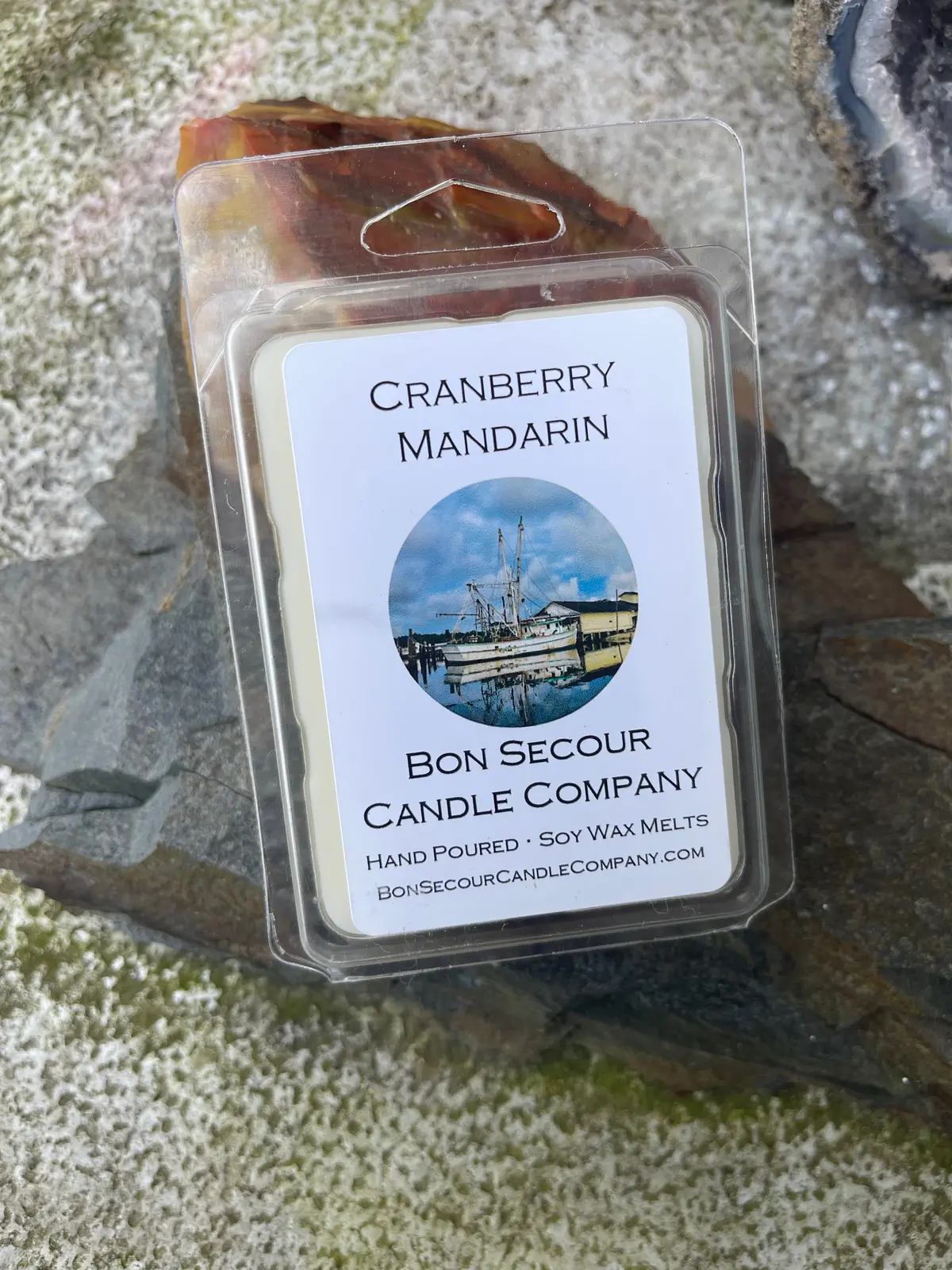 Cranberry Mandarin Soy Wax Melt 1