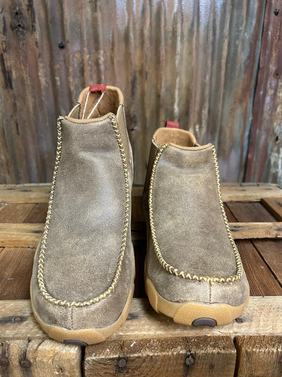 Twisted X 4" Chelsea Driving Moc 1