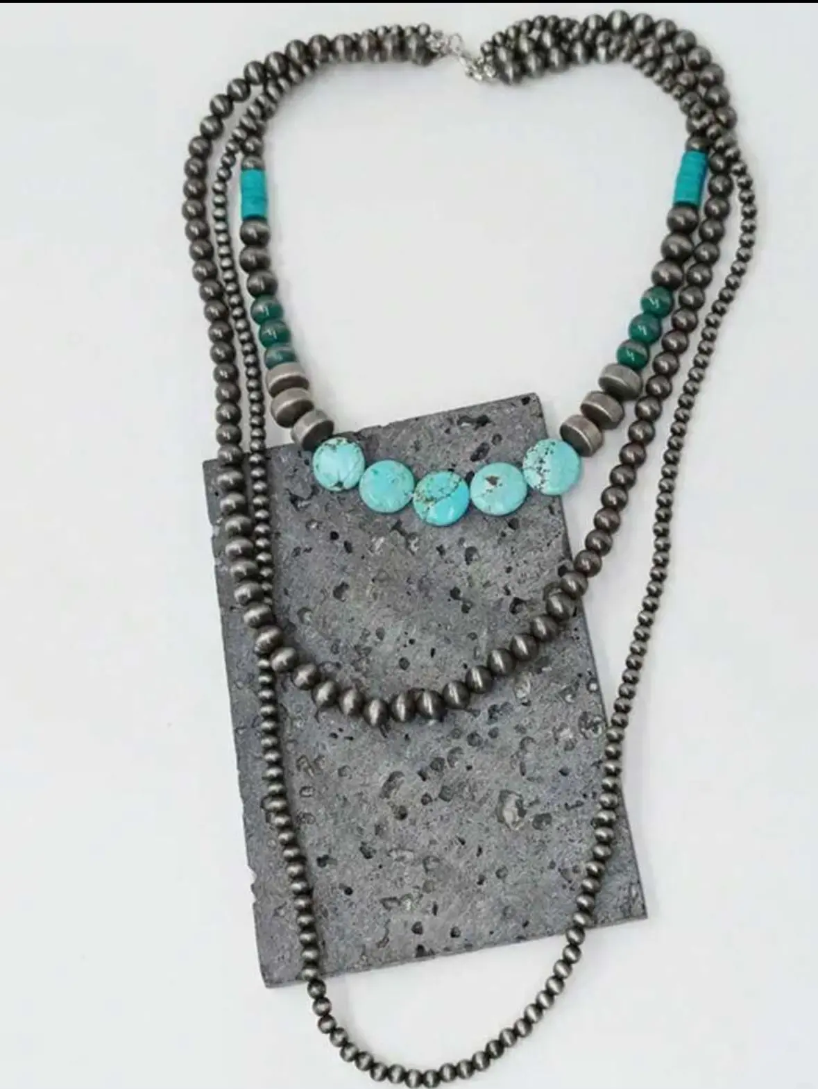 Layered Navajo Pearls 1