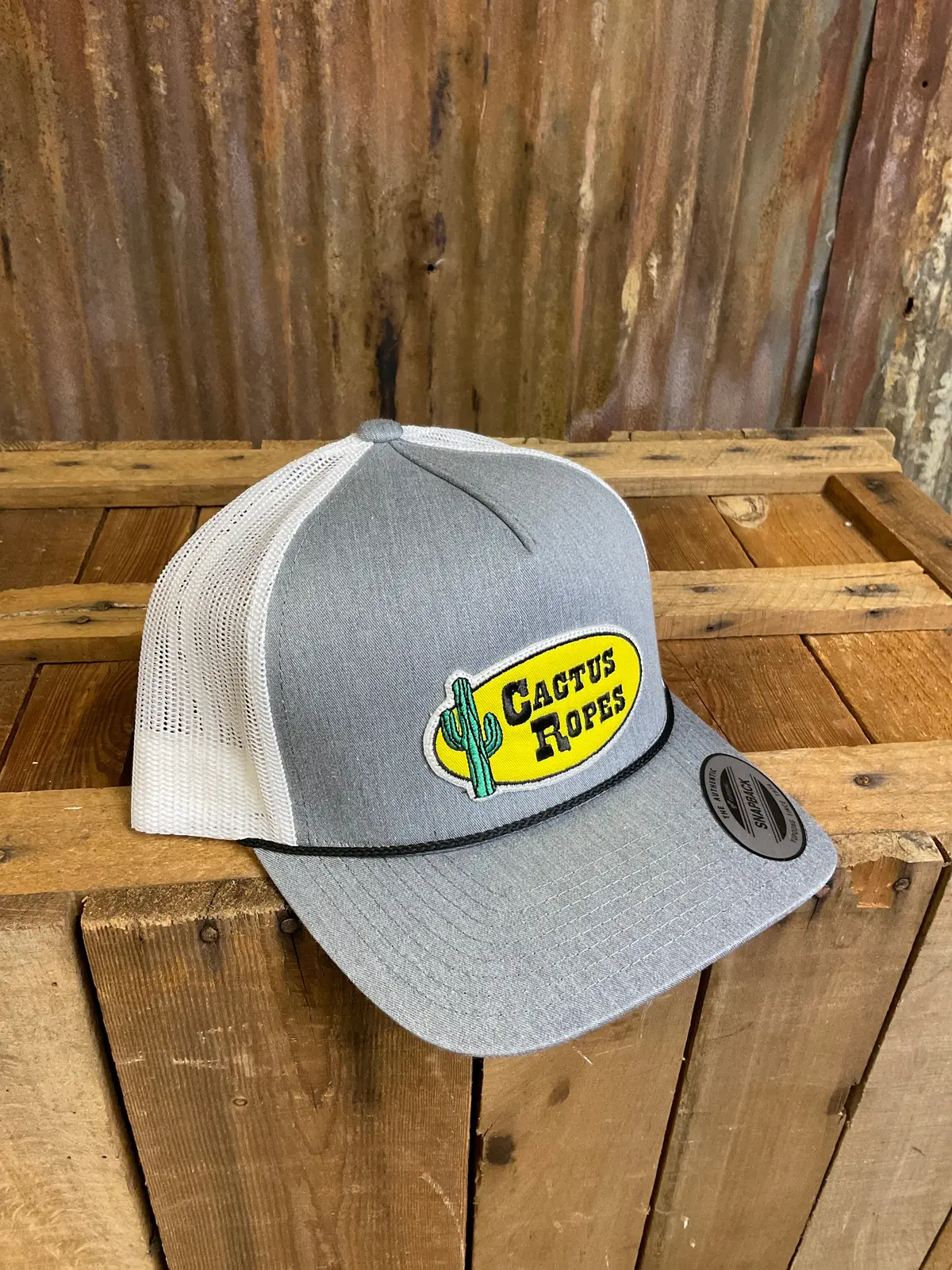 Hooey "Cactus Ropes" Grey/White/Yellow 1
