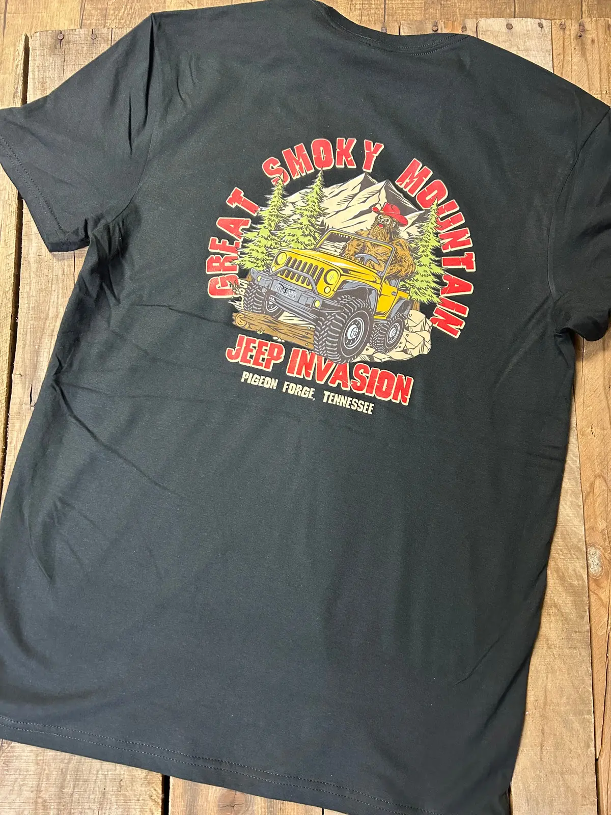 Gilley's Jeep Invasion T-Shirt Pigeon Forge 1