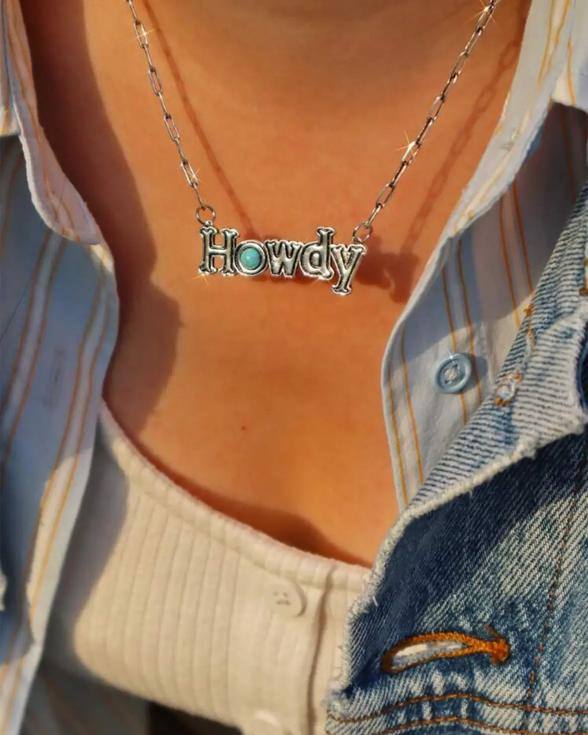 Howdy Stone Necklace 1