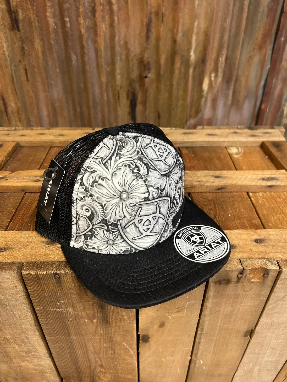 Ariat Tattoo Sketch Print Cap 1