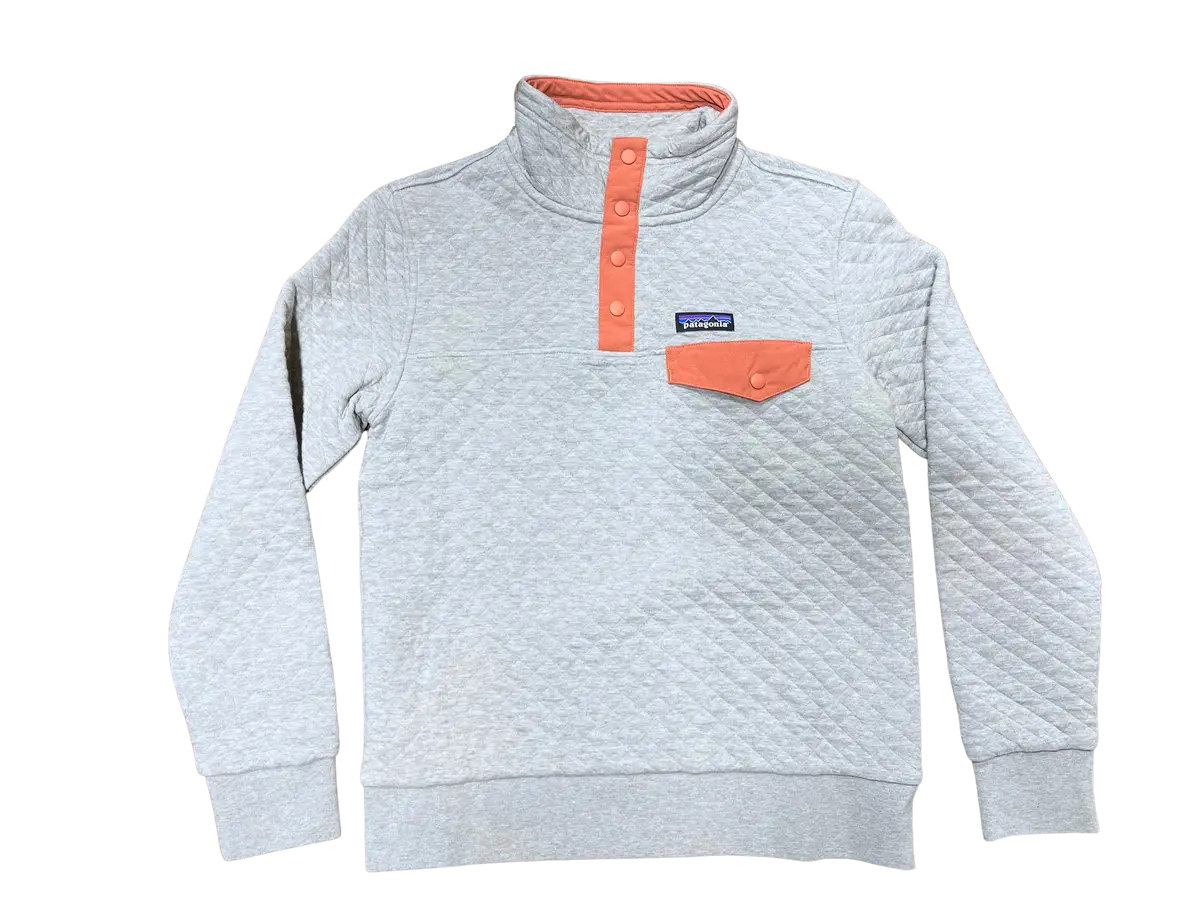 Women's Cotton Quilt Snap T Pullover 1