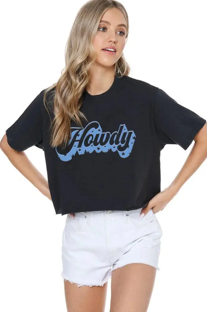 Zutter Howdy Puff Crop Tee 1