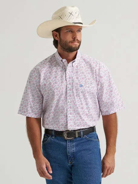 Wrangler® George Strait Collection One Pocket Short Sleeve Shirt 1