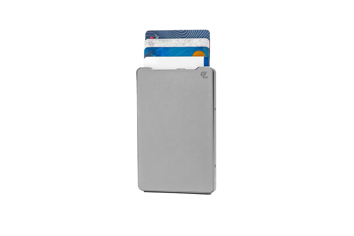 Groove Life Money Clip Wallet | Gun Metal 2