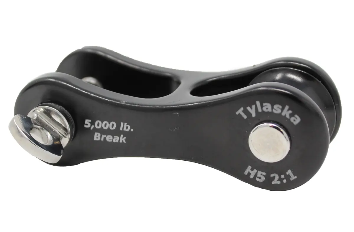 Tylaska H5 2:1 Aluminum Halyard Shackle 1