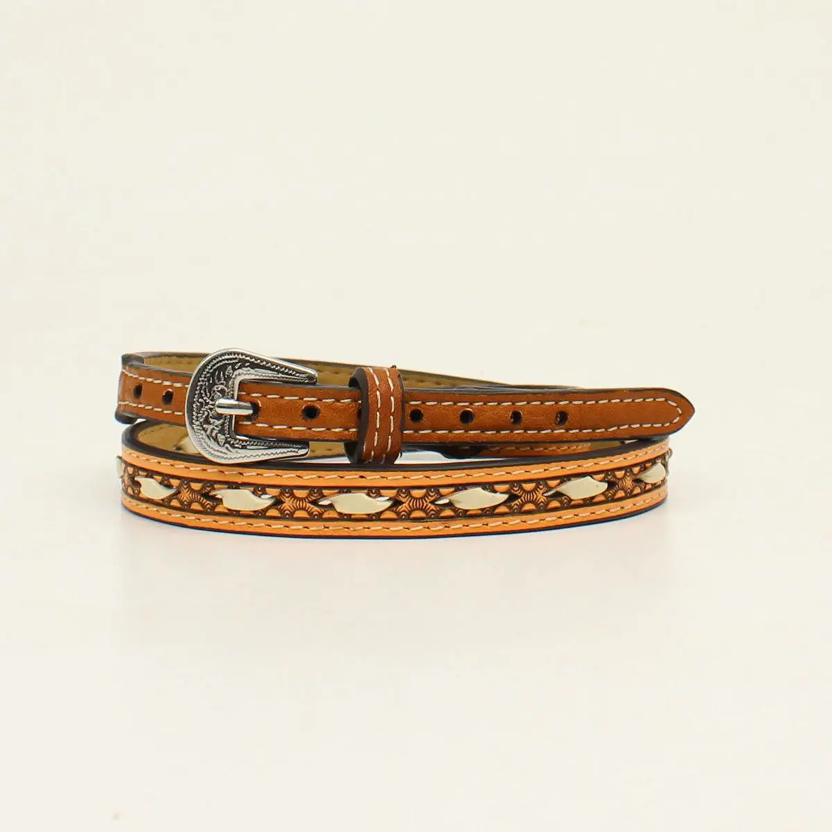 M&F 1/2" Rawhide Hatband 1