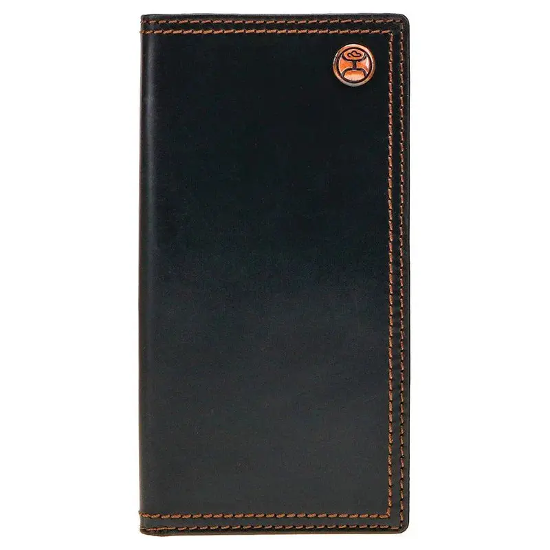 Hooey Classic Smooth Black Rodeo Wallet 1
