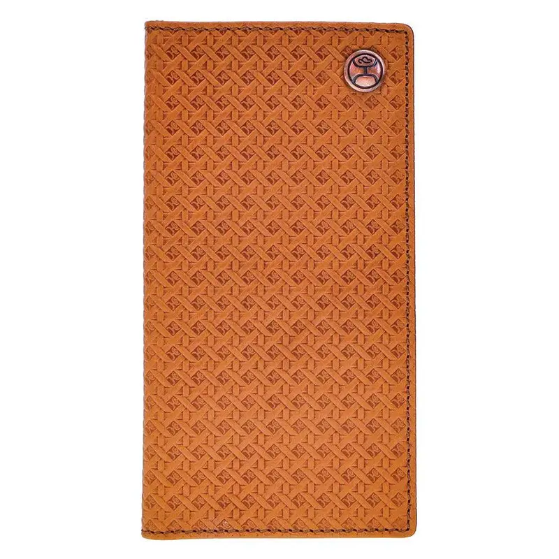 Hooey "Hands Up Basketweave" Rodeo Wallet 1