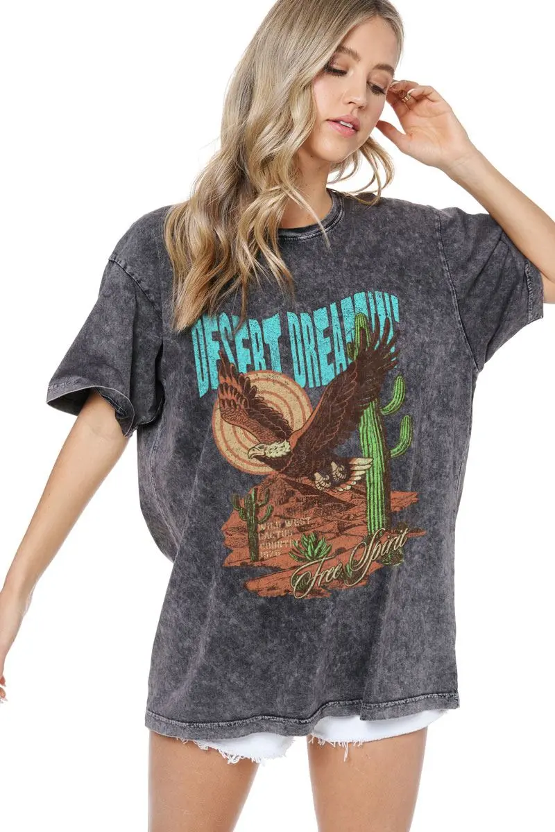Zutter Desert Dreamin' Free Spirit Graphic Tee 1