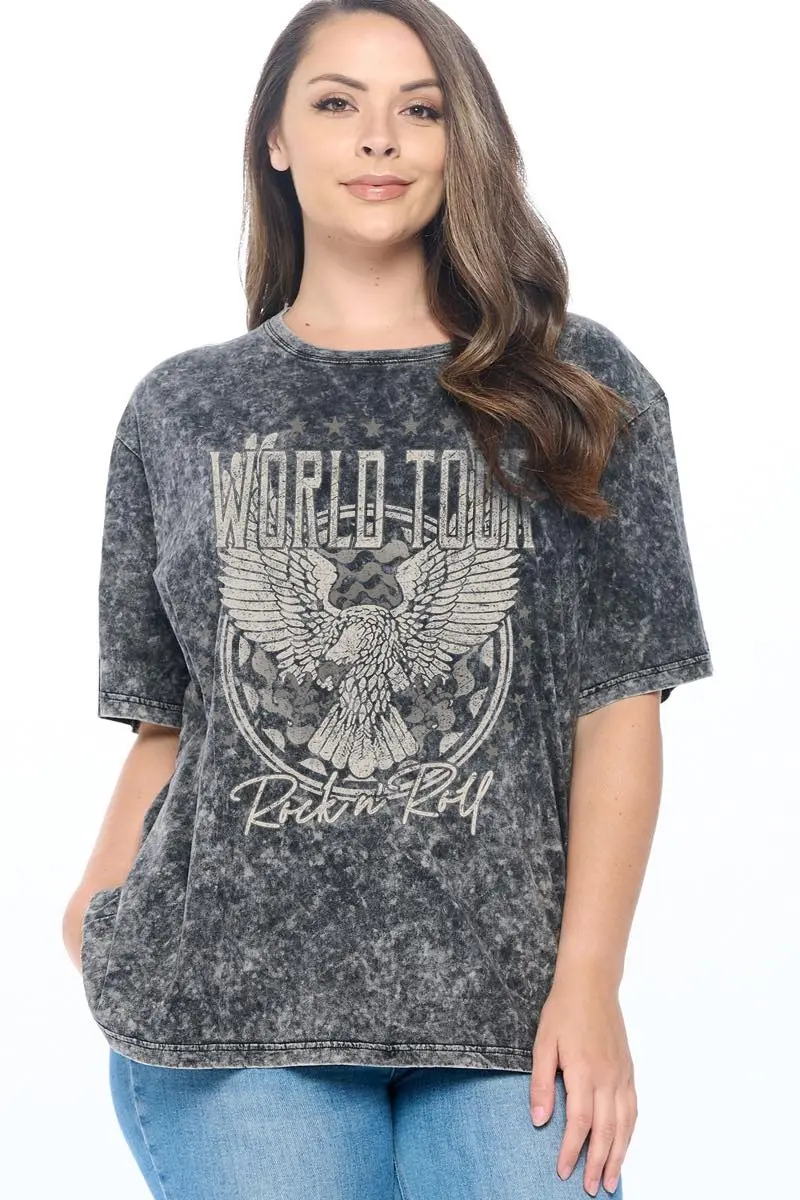 Zutter Eagle Illusion Rock Curvy Tee 1