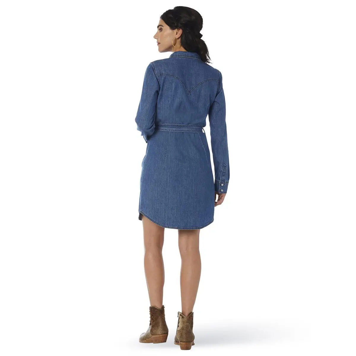 Wrangler® Western Fashion Dress Mid Denim 2