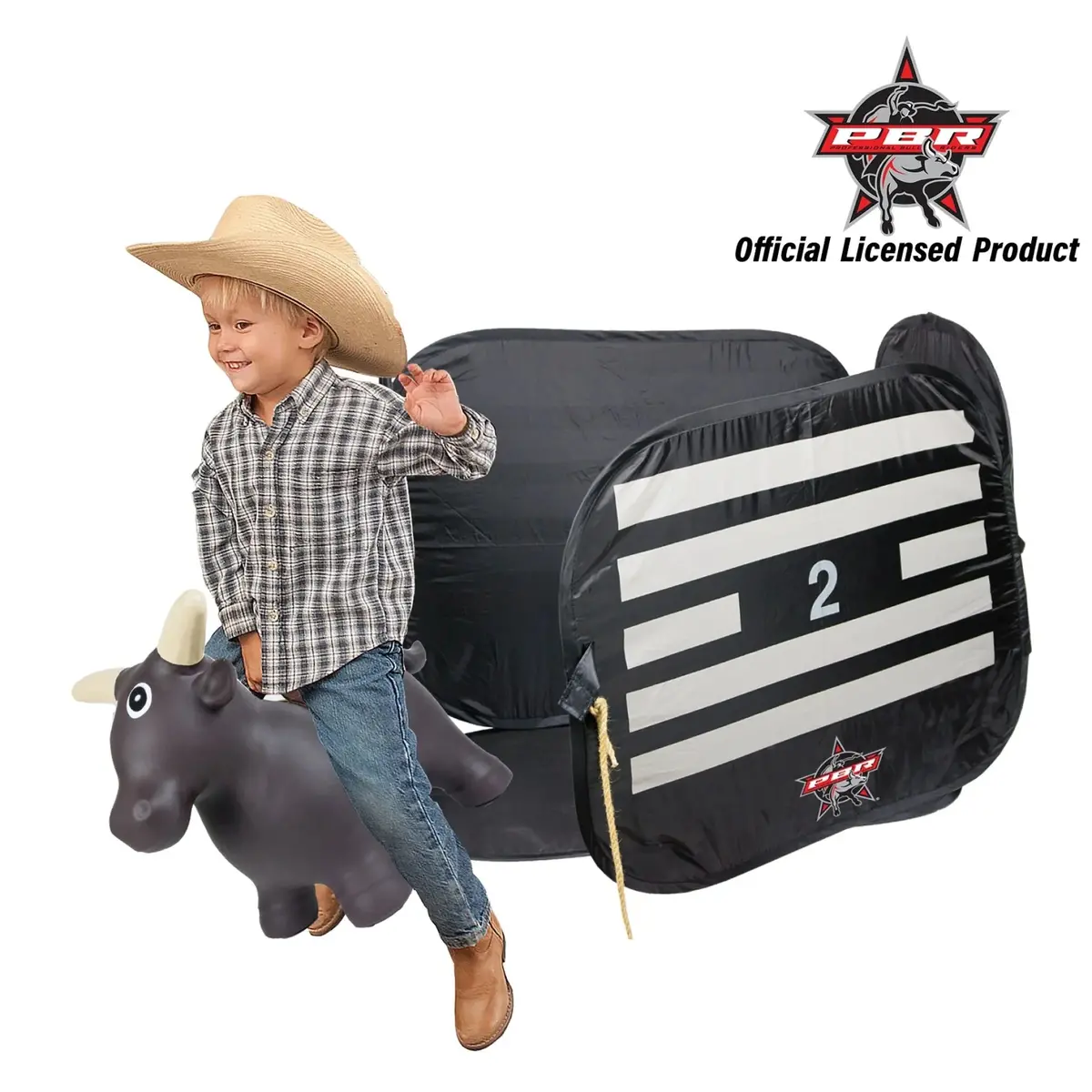 Big Country Lil Bucker Bull & Pbr Chute Combo 1