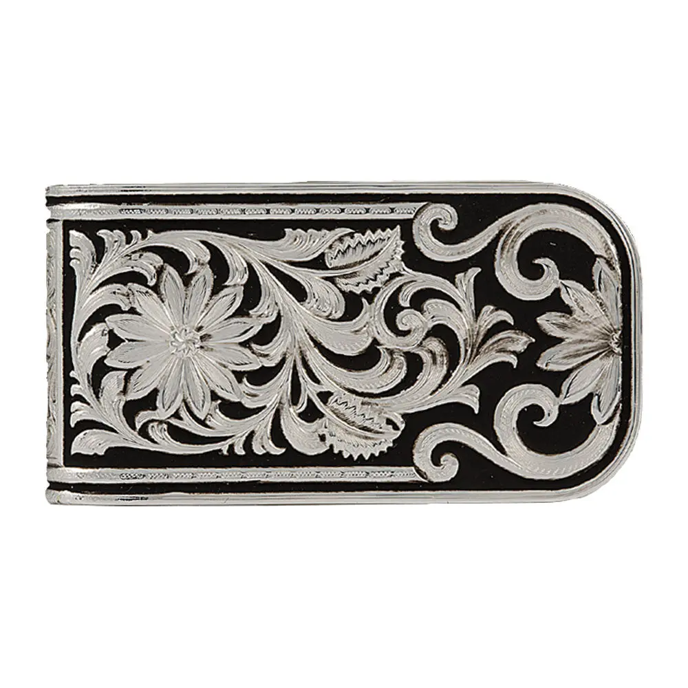 Leathercut Bitterroot Money Clip 1
