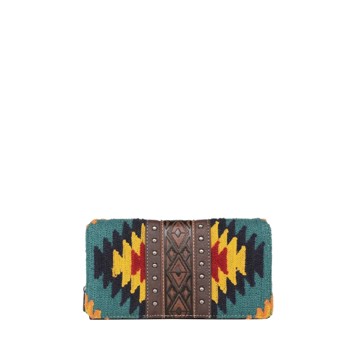 Montana West Aztec Tapestry Wallet 1