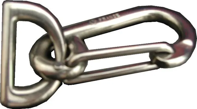 Wichard 5/16" Standard Carbine Hook With D Ring 1