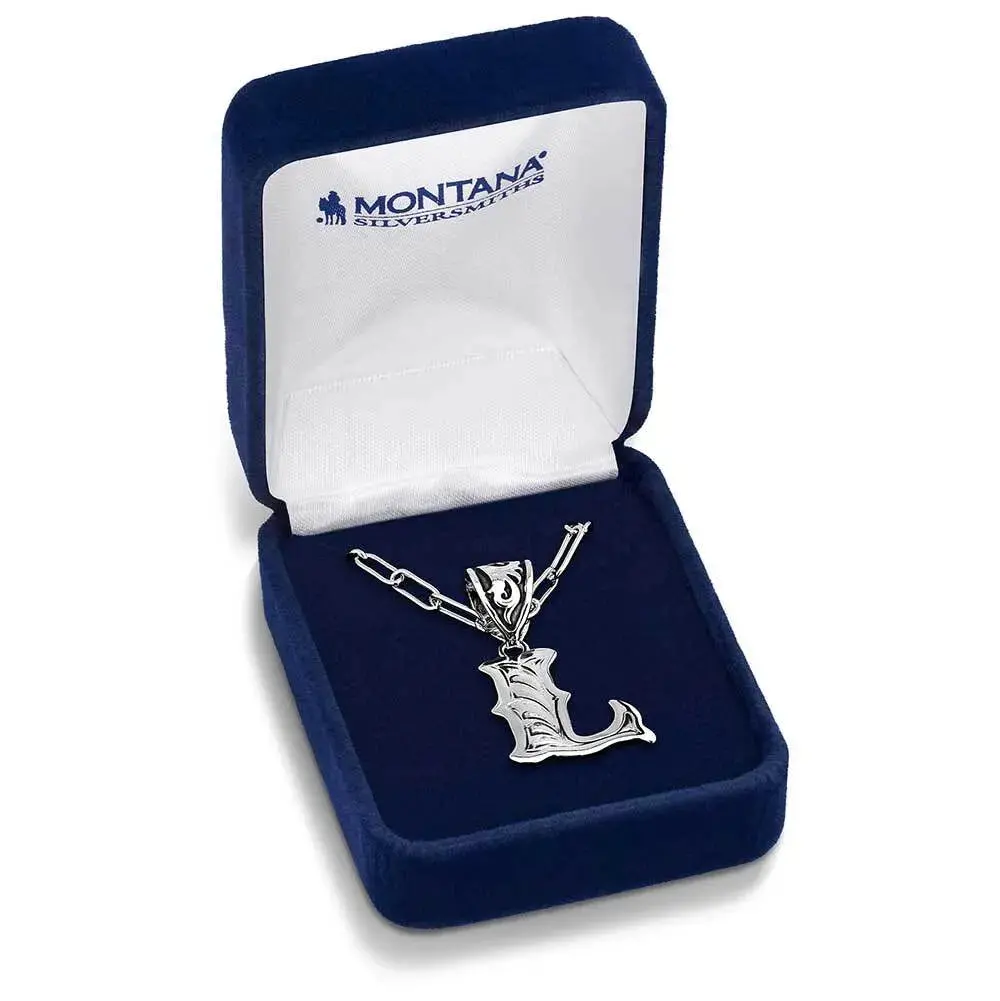 Western Initial L Necklace 2