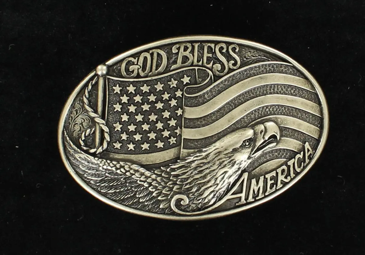 Nocona America Belt Buckle 1