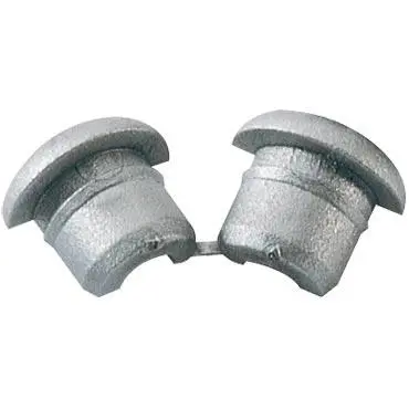 Ronstan Split Nylon Bush, Id4mm, Silver 1