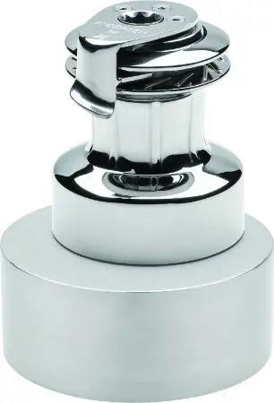 Andersen Electric Full Stainless Steel #34 Compact Variable Speed 24V Above Deck Winch 1