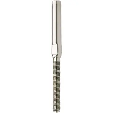 Ronstan Microloc Swage Terminal, 3/16" Wire, 1/4" Thread 1