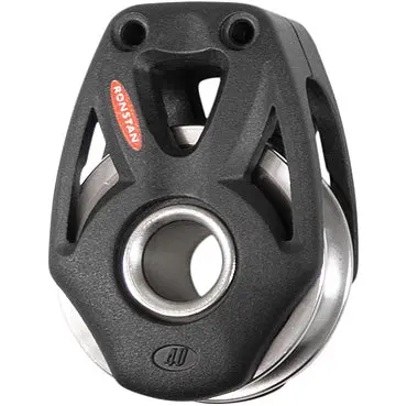 Ronstan Series 40 Bb Single Hl Orbit Block W/ Becket Option & Lashing 1