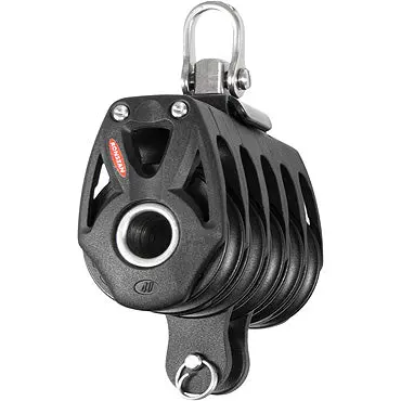 Ronstan Series 40 Bb Orbit Quin Block W/ Swivel Shackle & Becket 1