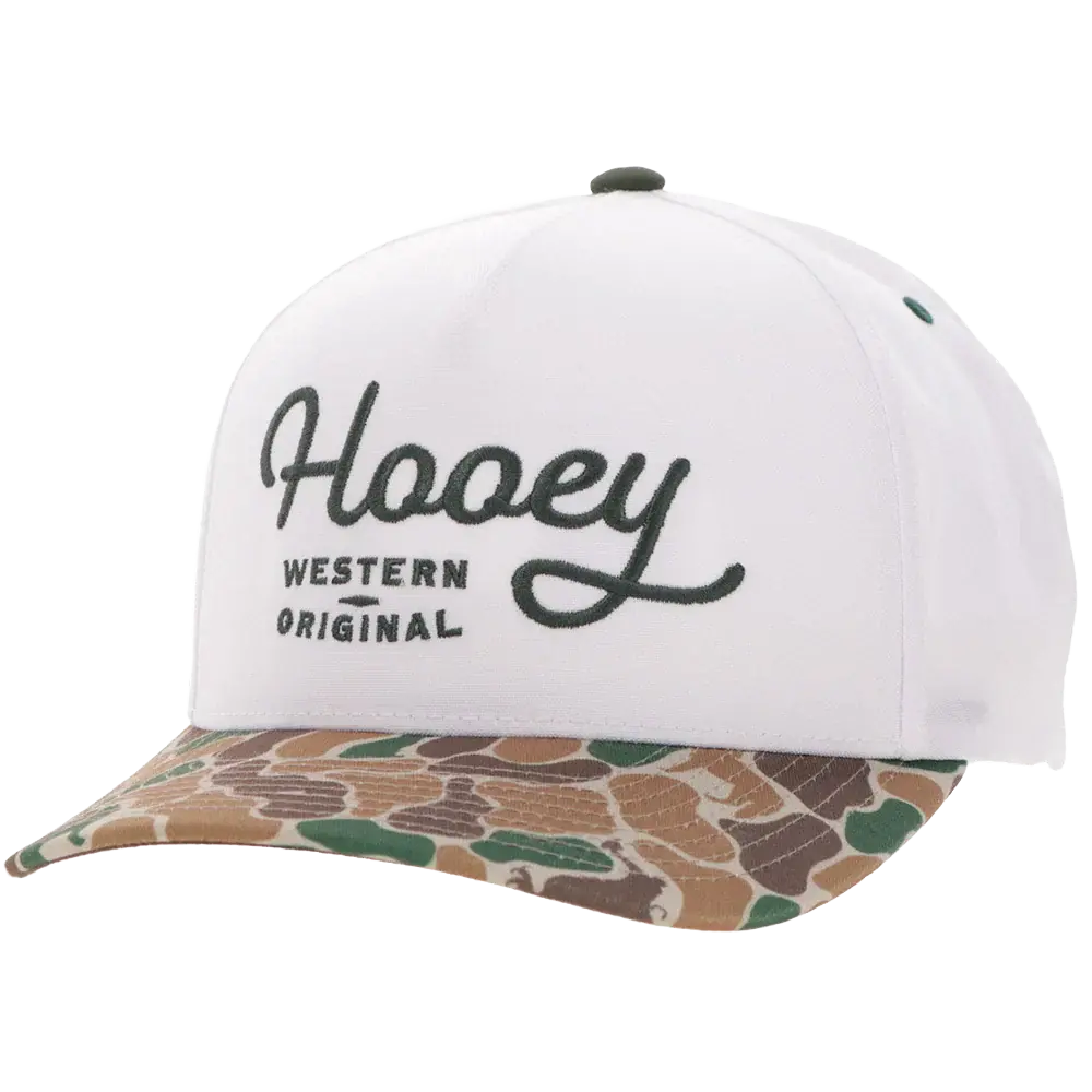 Hooey Og Hat White/Camo 1