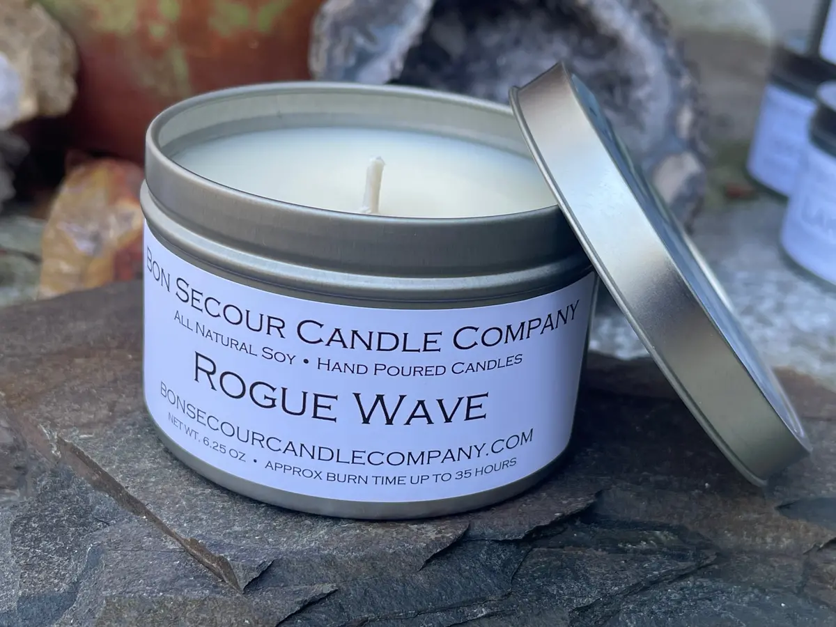 Rogue Wave Soy Candle Tin 1
