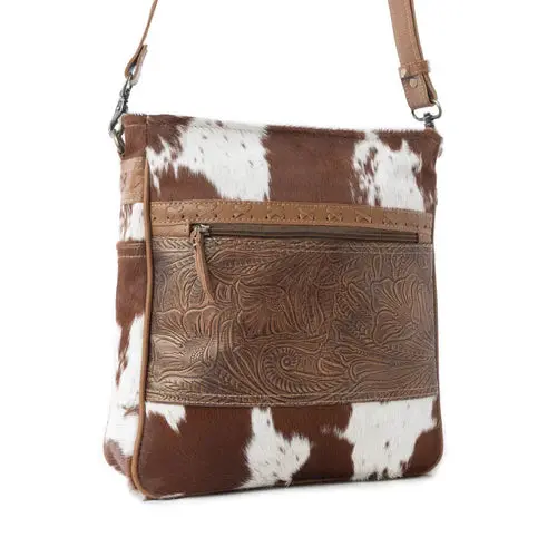 Myra Frontier Concealed Carry Bag In Cedar Smoke 1