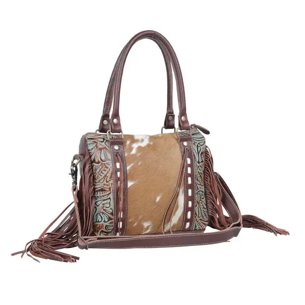 Myra Maia Hair-On Leather Concealed Carry Bag 1