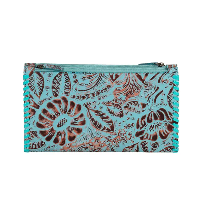 Myra Delilah Creek Hand Tooled Wallet 1