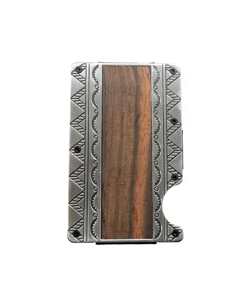 3D Wood Inlay Utility Wallet 1