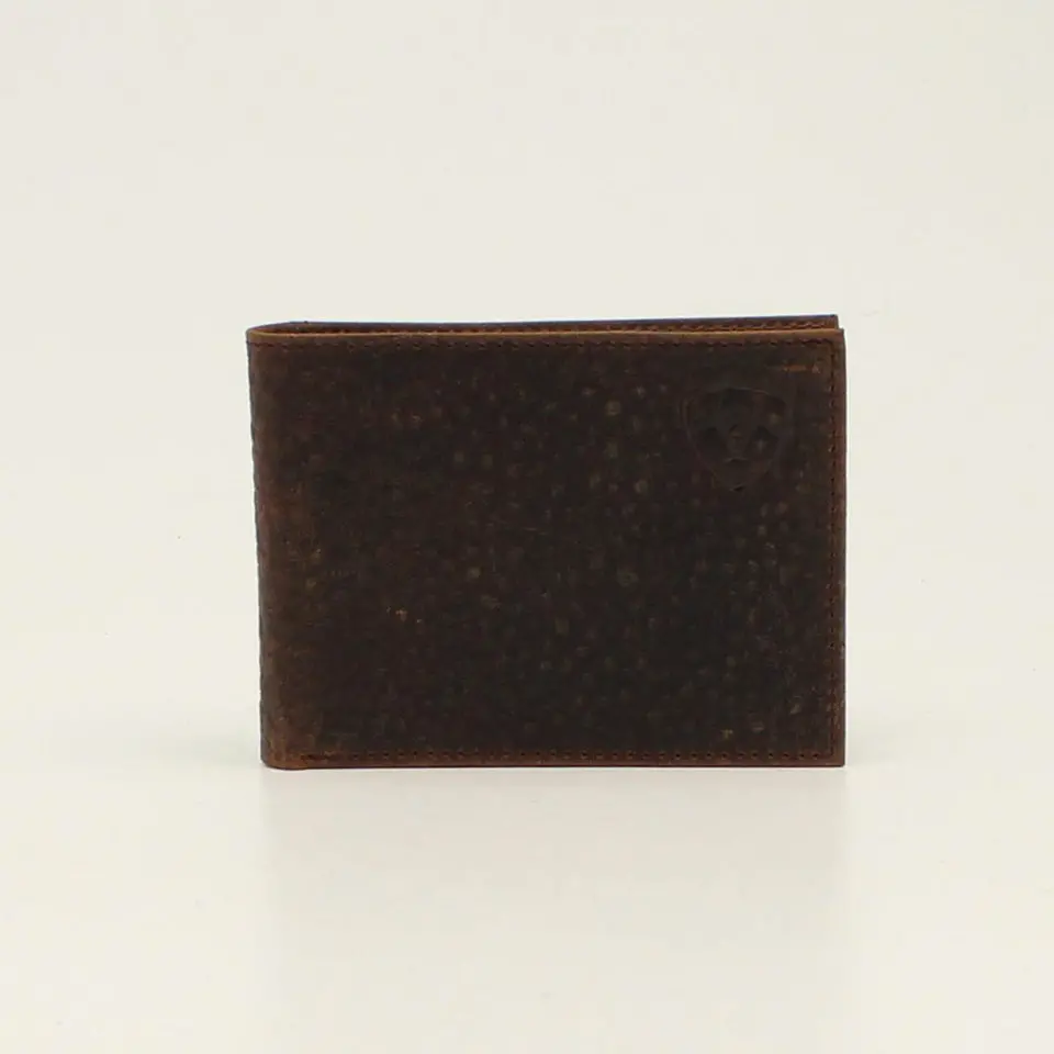 Ariat Shield Logo Bi-Fold Wallet 1
