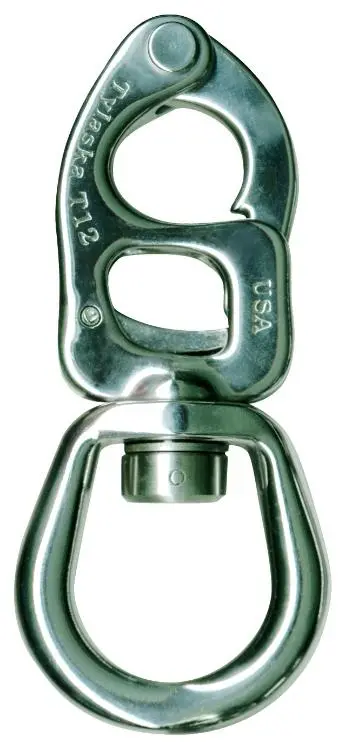 Tylaska 4 1/2" T12 Large Bail Snap Shackle 1