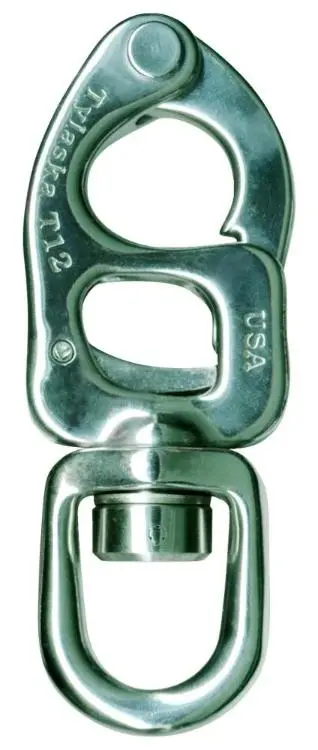 Tylaska 2 15/16" T12 Standard Bail Snap Shackle 1