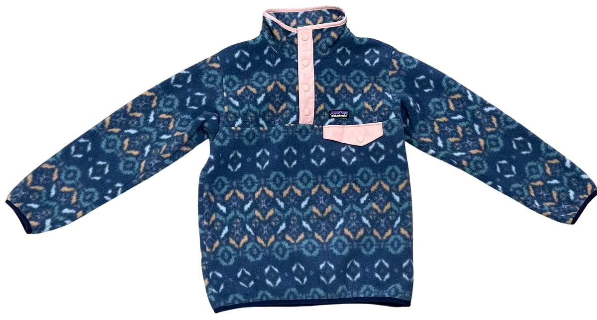 Girl's Patagonia Synchilla Snap-T 1