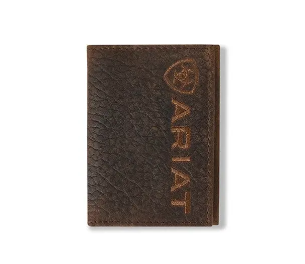 Ariat Bullhide Trifold Wallet 1