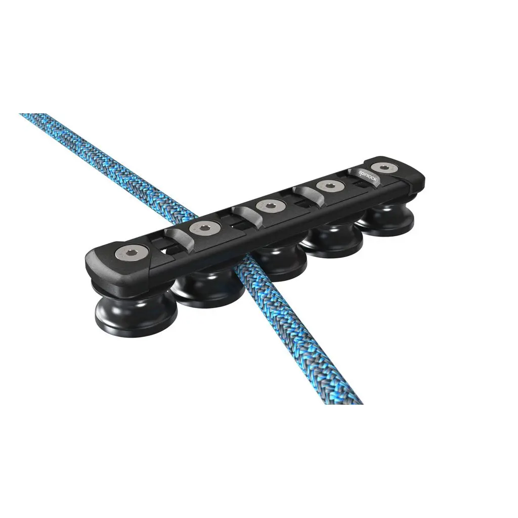 Spinlock Low Profile Aft Organizer 8 X 20Mm Sheave (7 Rope) W/ Min Sheave Spacing 1