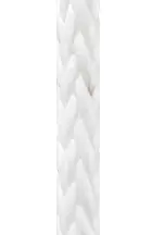 12' Of 3/8" Hts-78 By New England Ropes - White 1