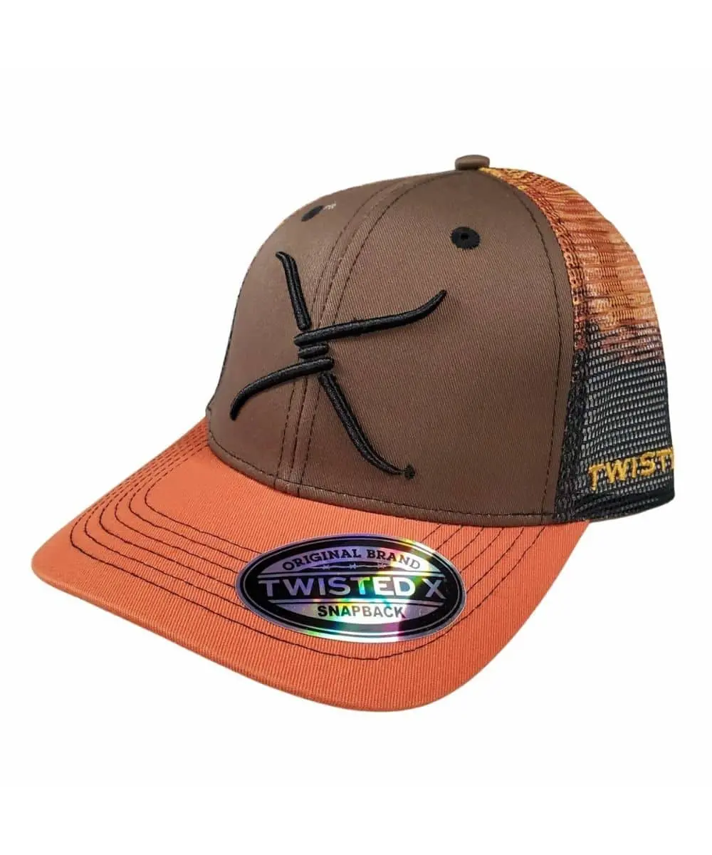 Twisted X Snapback Hat 1