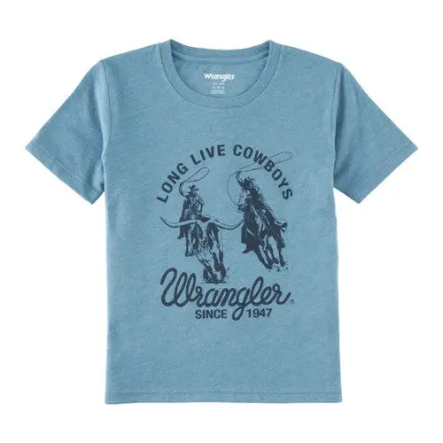 Wrangler Boys "Long Live Cowboys" T Shirt 1
