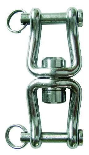 Tylaska 6 1/8" T30 Clevis/Clevis Bail Swivel 1